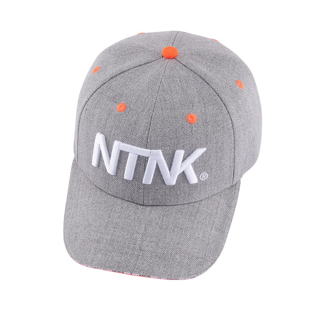NTNK Classic Cap mit orangefarbenen Details
